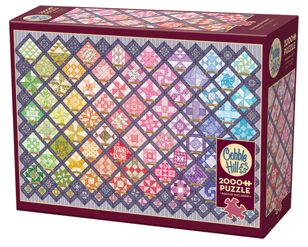 Four Square Quilt Blocks | 2000pc Puzzle