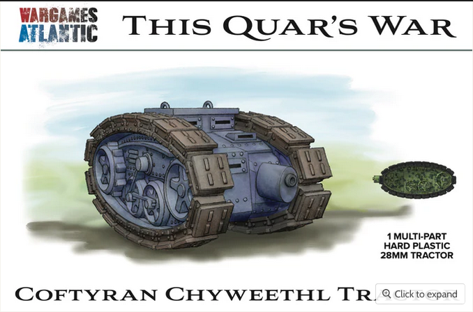 Coftyran Chyweethl Tractor - Quar
