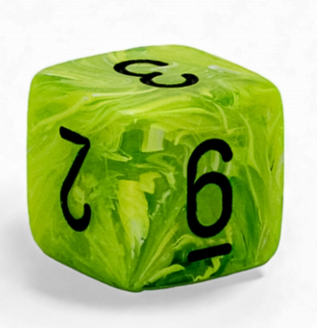 1D6 Mega-hedral | Vortex Green