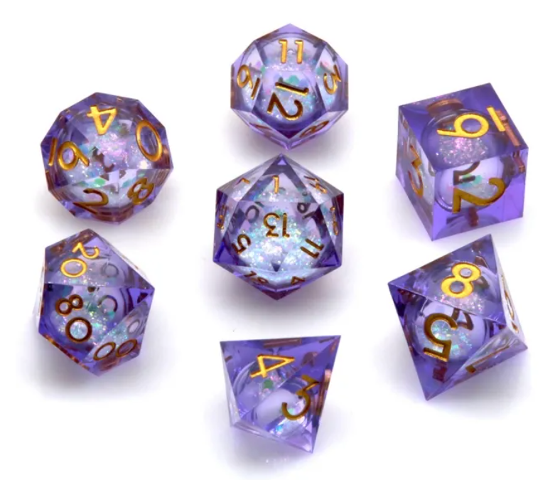 HS Liquid Core Standard Dice Set | Ethereal