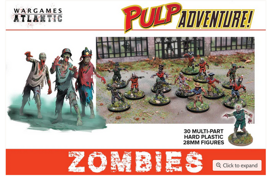 PULP ADVENTURE! - ZOMBIES - Wargames Atlantic