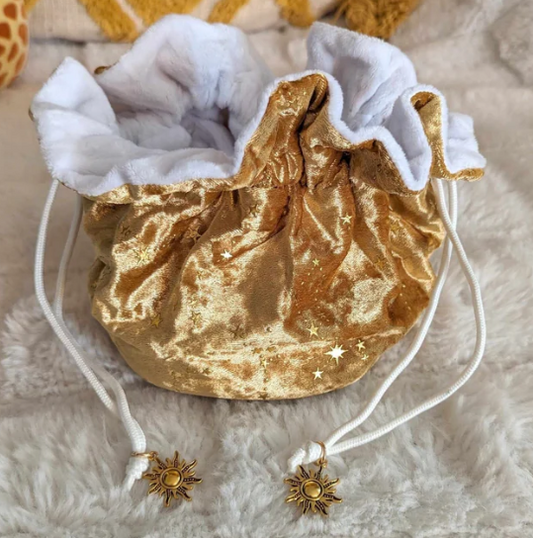 F&F Pocket Dice Bag | Gold Star