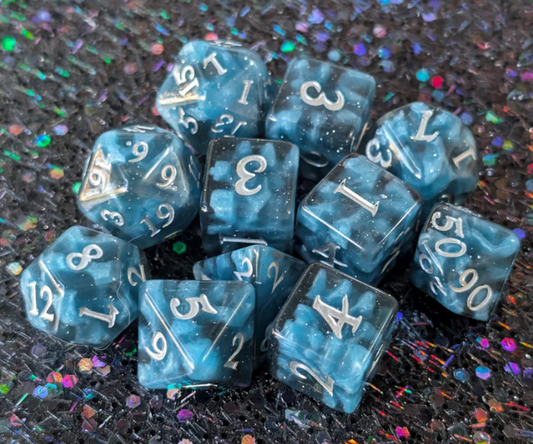 F&F 11pc Dice Set | Mystic Mind