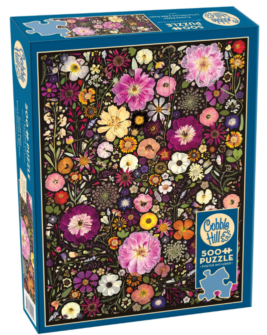 Flower Press: Little Hollow & Red Daisy | 500pc Puzzle