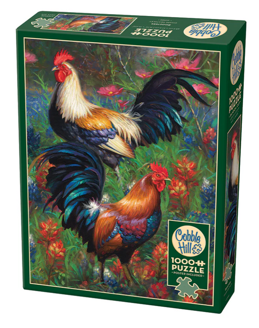 Roosters | 1000pc Puzzle
