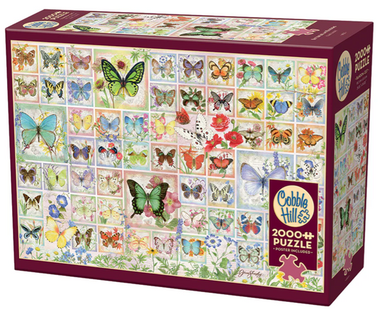 Butterflies and Blossoms | 2000pc Puzzle