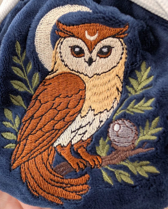 F&F Pocket Dice Bag | Owl