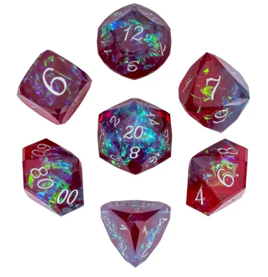 UD Faceted Resin Standard Dice Set | Chaos's Boon