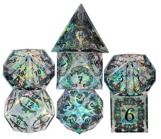 UD Resin Sharp Edge Standard Dice Set | Wild West