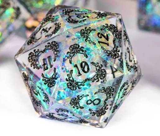 UD Resin Sharp Edge Standard Dice Set | Wild West