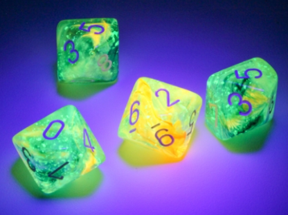 10D10 Nebula Series Dice Set | Luminary Spring