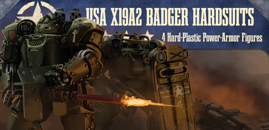 USA X19A2 BADGER HARDSUITS - Marcher - Wargames Atlantic