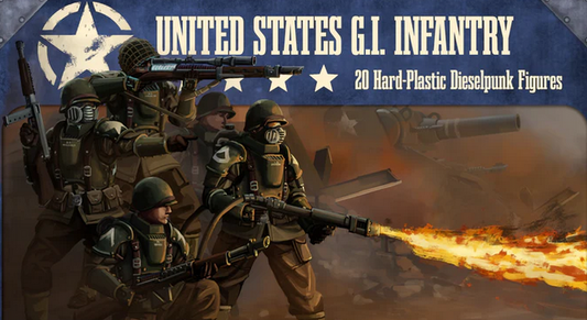 USA INFANTRY - Marcher - Wargames Atlantic