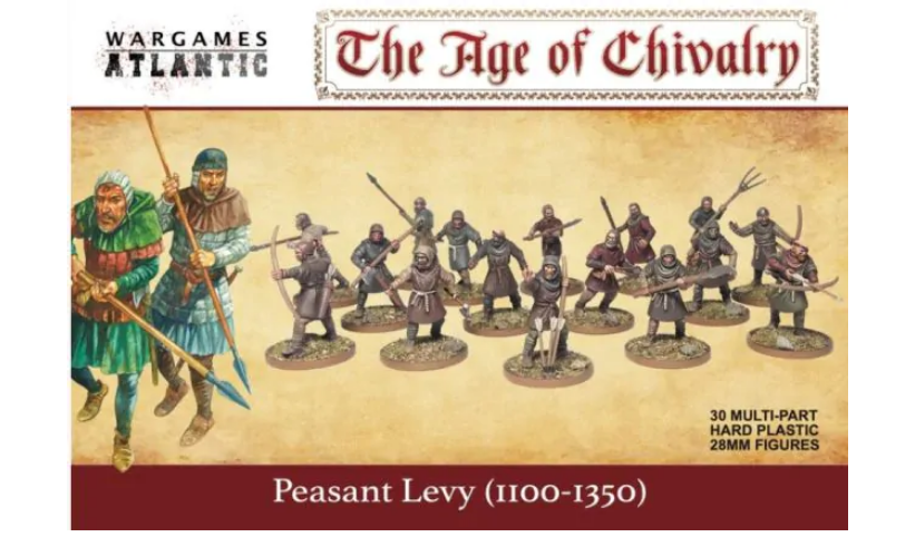Age of Chivalry - Peasant Levy 1100-1350 - Wargames Atlantic