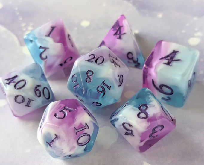 F&F 11pc Dice Set | Vale of Dreams
