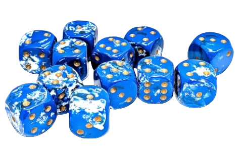 12D6 Brush Series Dice Block | Wavebreak