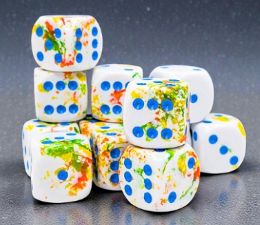 12D6 Brush Series Dice Block | Breezy