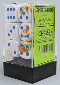 12D6 Brush Series Dice Block | Breezy