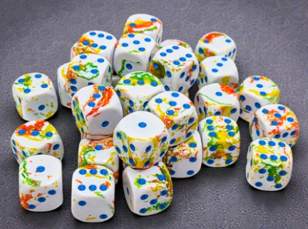 36D6 Brush Series Dice Block | Breezy