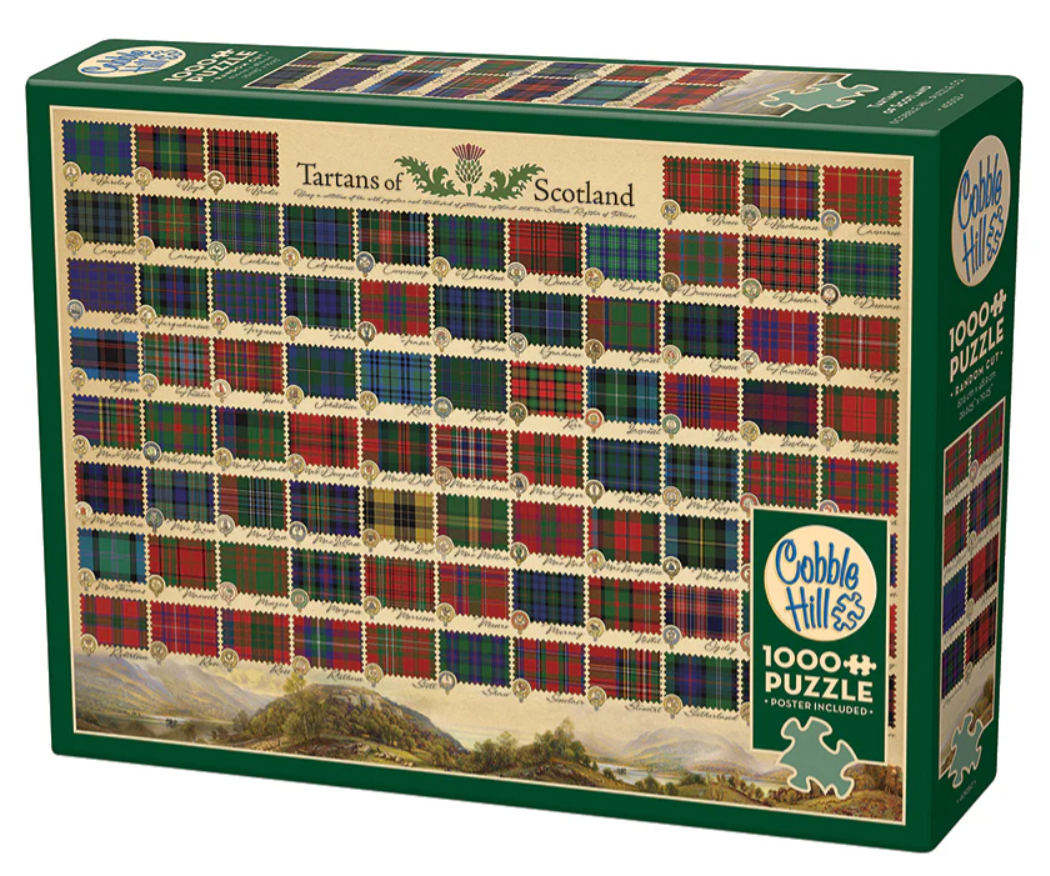 Tartans of Scotland | 1000pc Puzzle