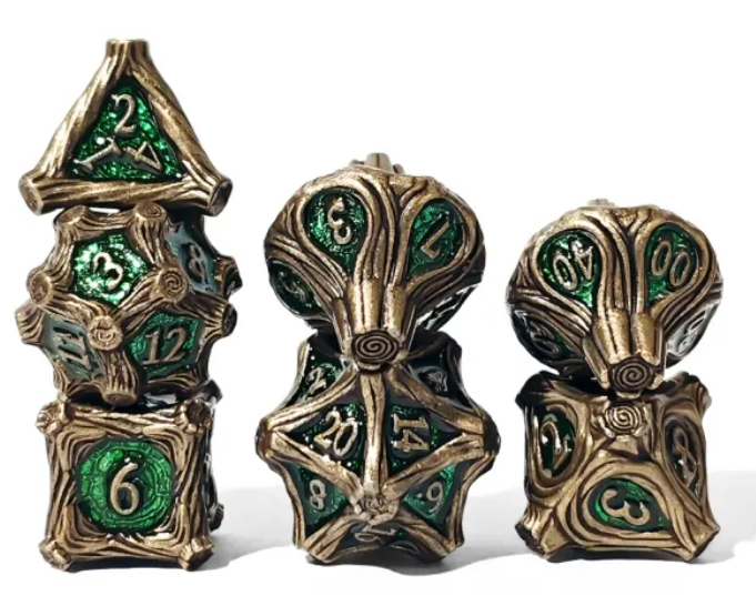 HS Full Metal Standard Dice Set | Groot