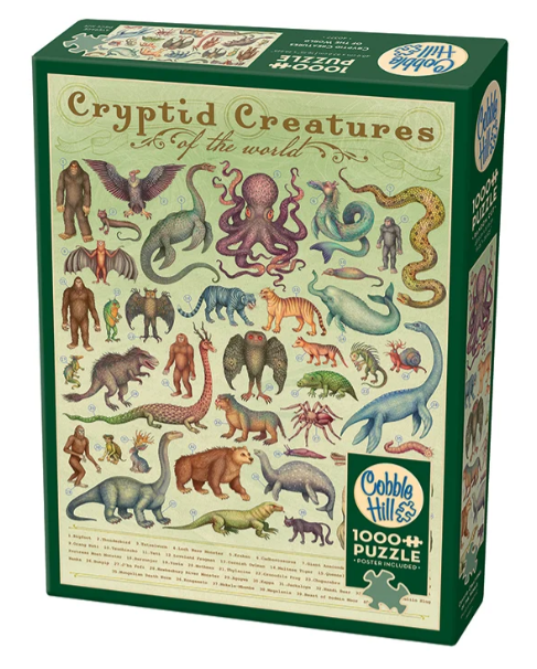 Cryptid Creatures | 1000pc Puzzle