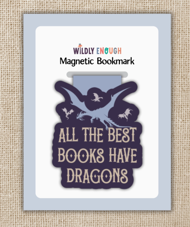 All the Best Books Magnetic Bookmark
