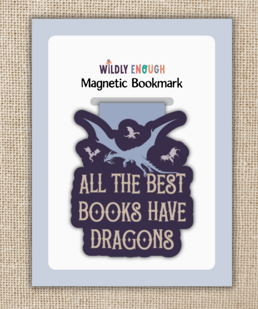 All the Best Books Magnetic Bookmark