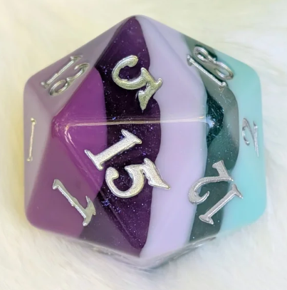 F&F Giant D20 | Fae Dragon