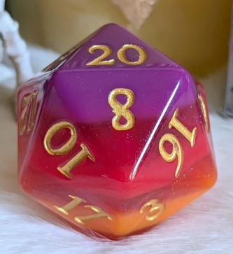 F&F Giant D20 | Emberstorm