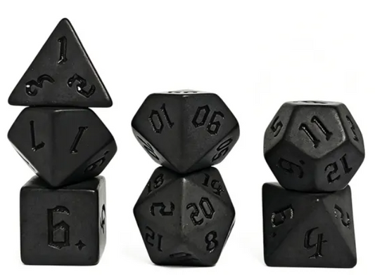 HS Gothic "Lethe" Blend Standard Dice Set