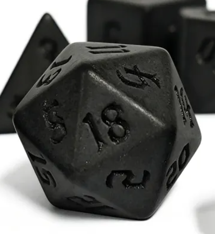 HS Gothic "Lethe" Blend Standard Dice Set