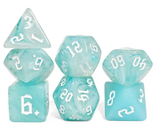 HS Gothic "Scáthach" Blend Standard Dice Set