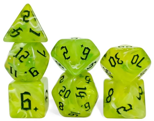 HS Gothic "Cerunnos" Blend Standard Dice Set