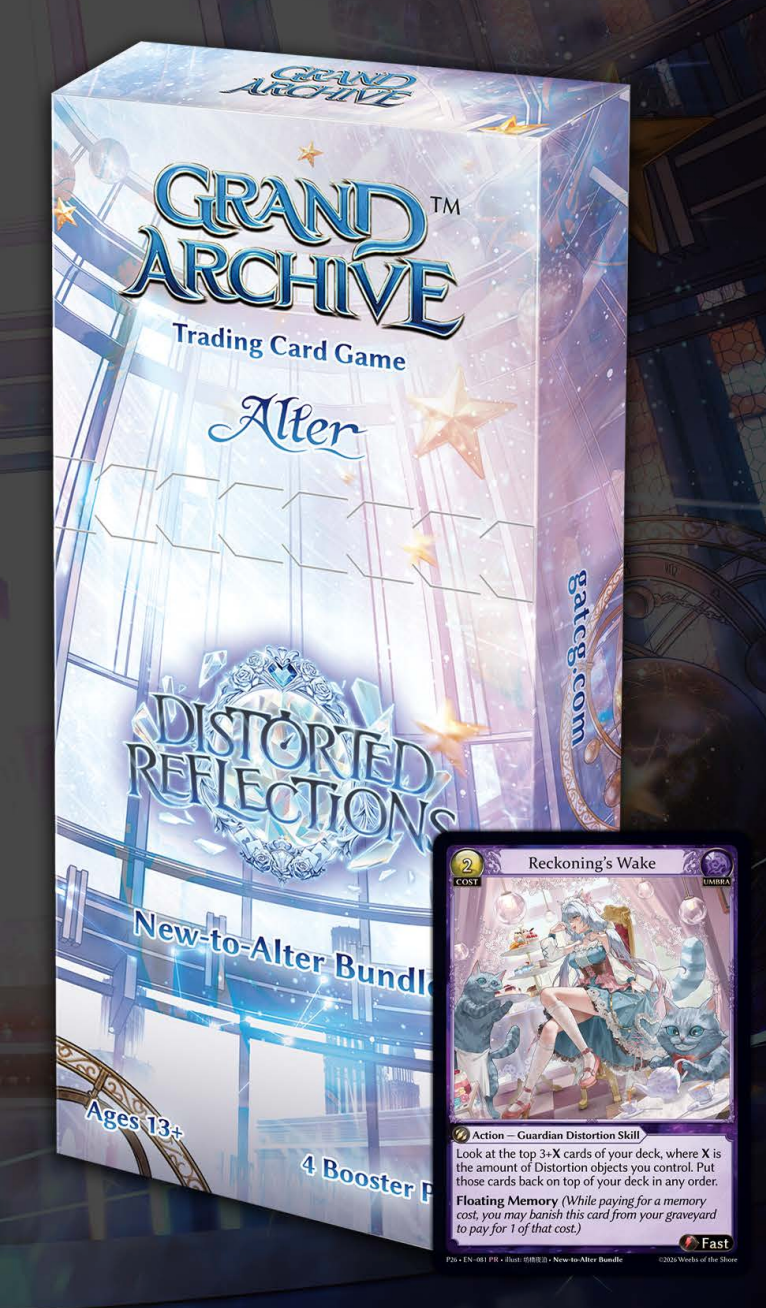 Grand Archive: Distorted Reflections Alter Booster Bundle
