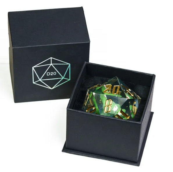 UD GIGA Resin Sharp Edge 55MM D20 | Goblin