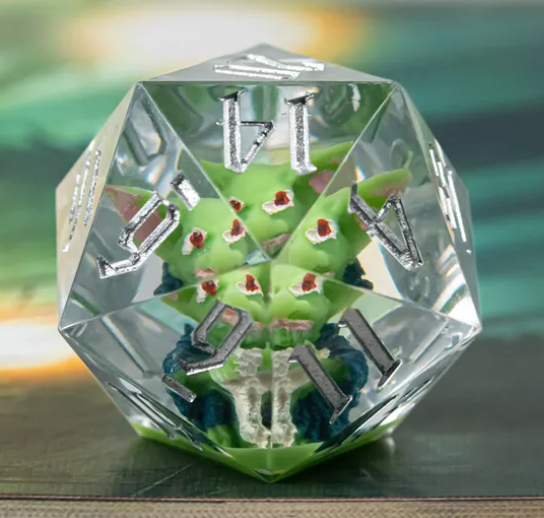 UD GIGA Resin Sharp Edge 55MM D20 | Goblin