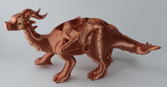 Polly the Polyhedragon Dice Pet | Baby Copper