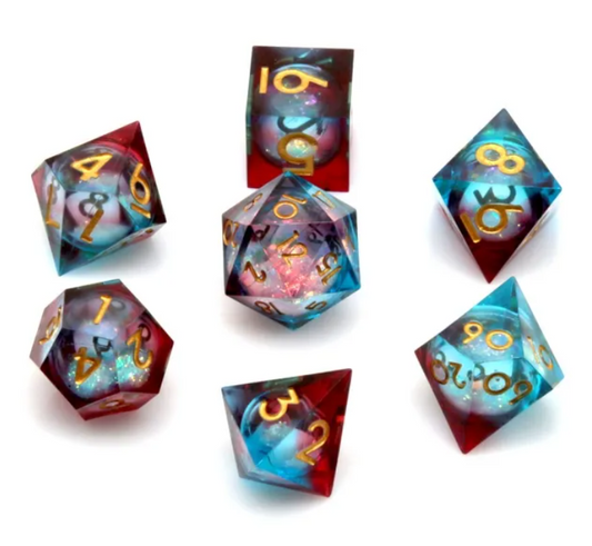 HS Liquid Core Standard Dice Set | Cosmic Love
