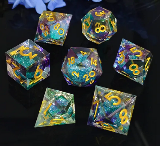HS Chromatic Liquid Core Standard Dice Set | Midsomer