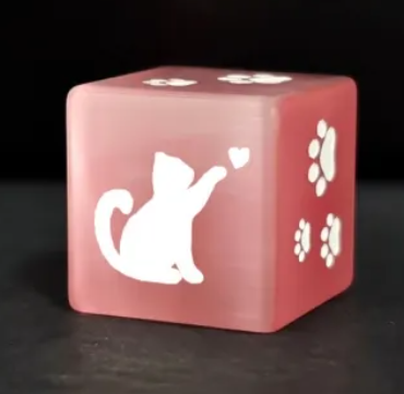HS Cat's Eye Etched D6