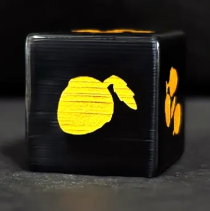 HS Cat's Eye Etched D6