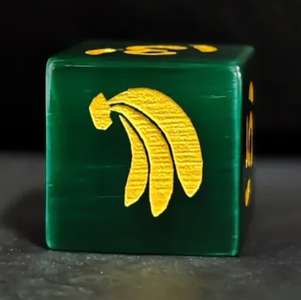 HS Cat's Eye Etched D6