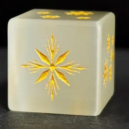 HS Cat's Eye Etched D6