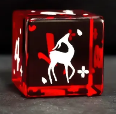 HS Cat's Eye Etched D6