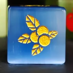 HS Cat's Eye Etched D6