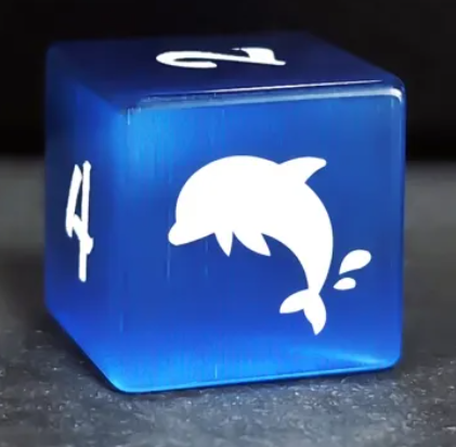 HS Cat's Eye Etched D6