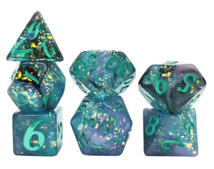 HS Glitter Standard Dice Set