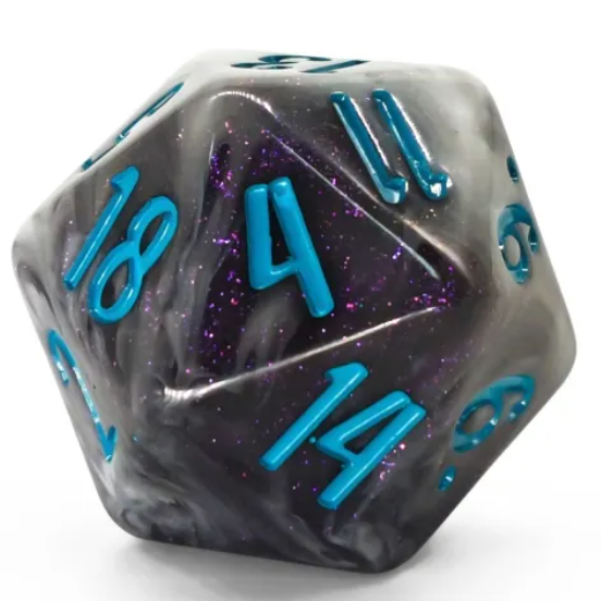 HS GIANT Glitter 35MM D20