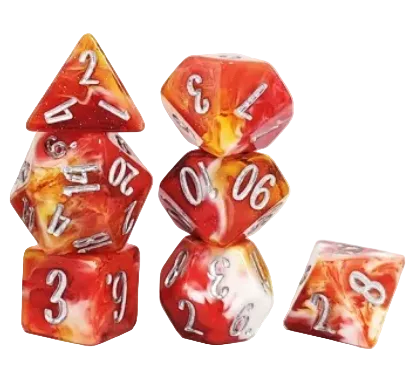 HS Glitter Standard Dice Set
